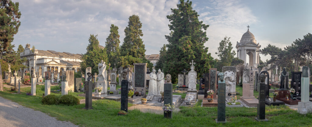 Panorama del Cimitero Monumentale di Cremona